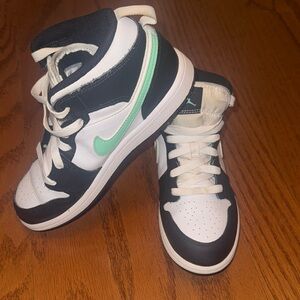 Nike Kids Sneakers Black White Mint